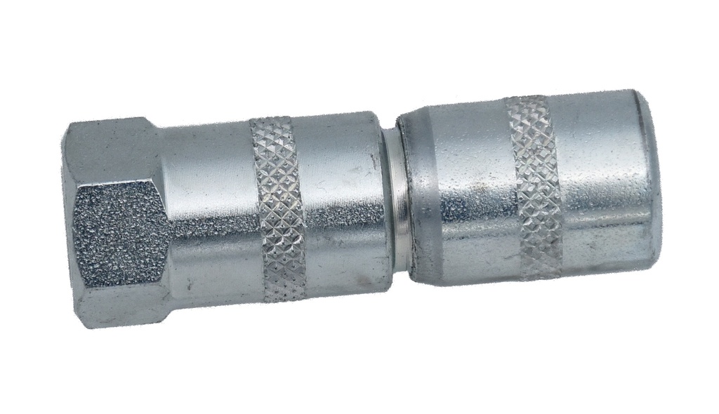 Grease connector G1/8" with relief valve (26796, EUROLUBE)