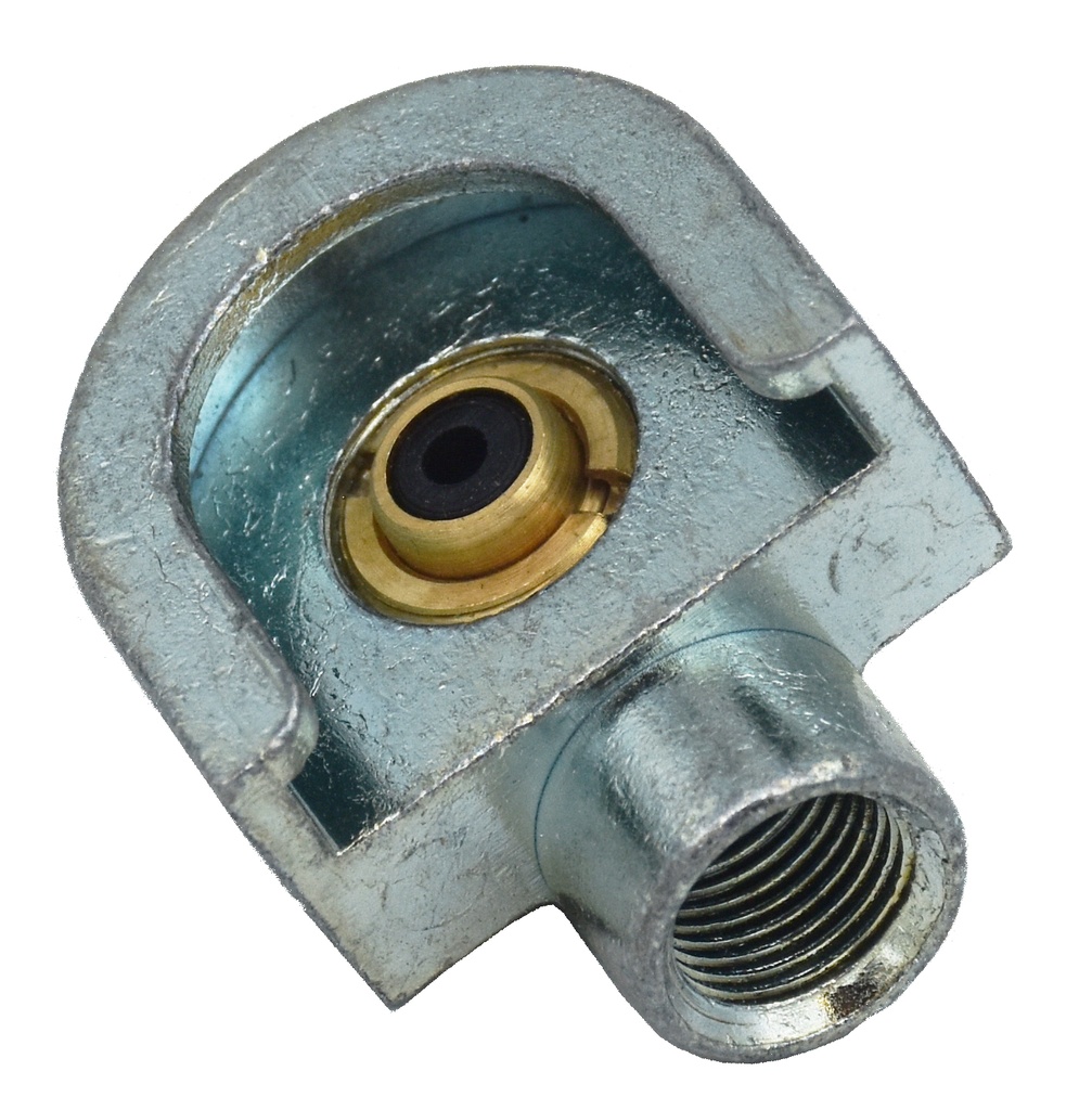 Antgalis plokščiagalvėms tepalinėms Ø22 mm, 1/8” BSP (26797, EUROLUBE)