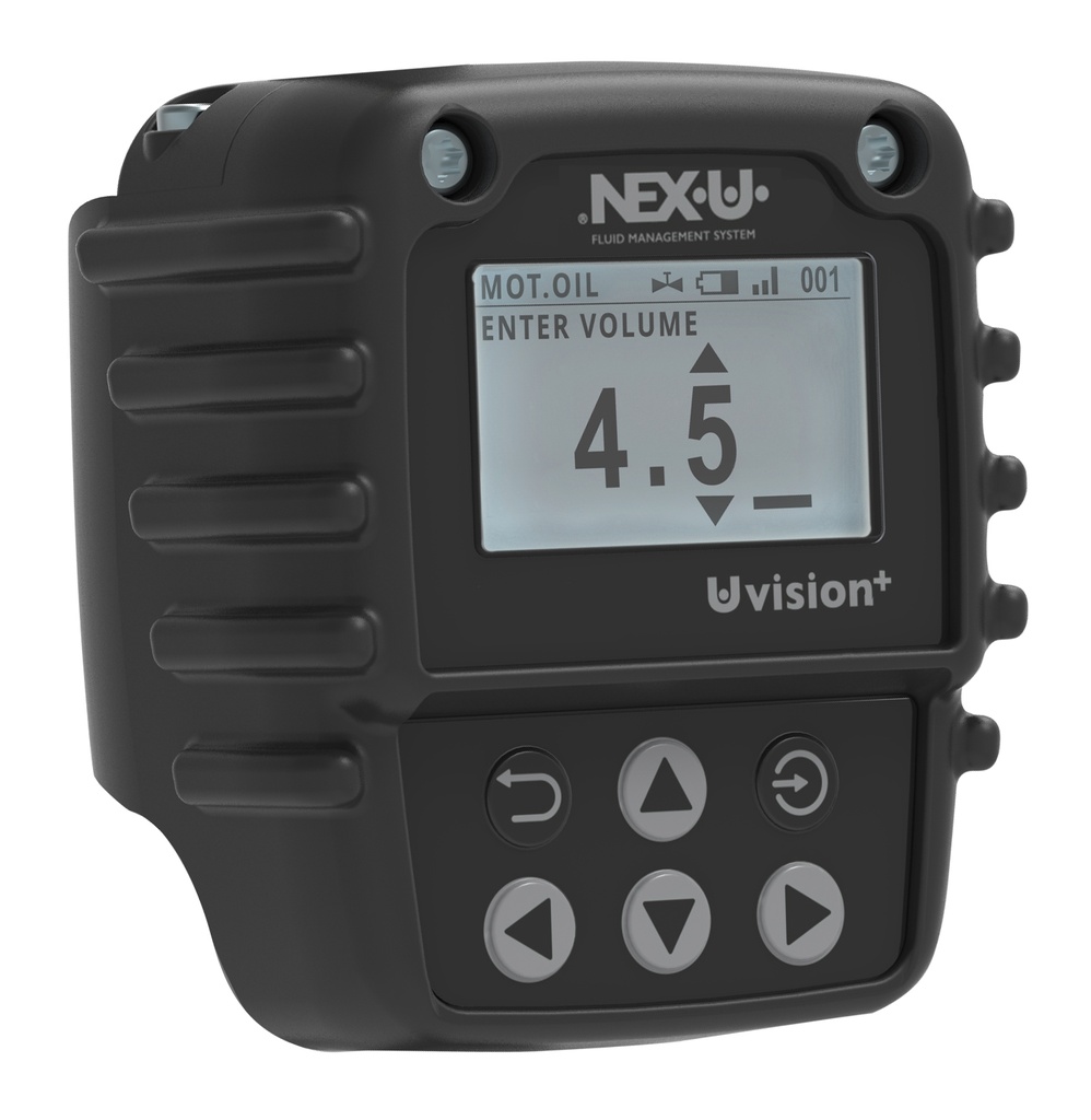 NEX·U·® U·vision+ Hand-held display and keypad for control valve (53831, EUROLUBE)