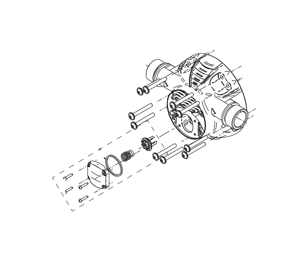 Pump Body 60212, 60224, 60230 (6420001, EUROLUBE)