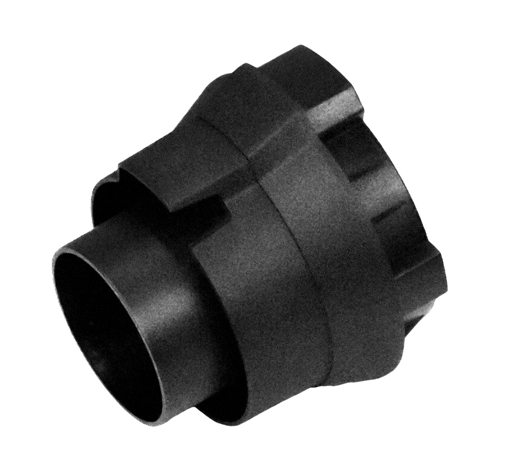 Adapteris 4 col.–3 col., 3 col. (75 mm) išmetamųjų dujų žarnai (68600, EUROLUBE)