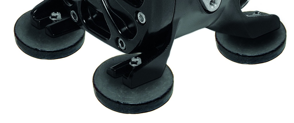 Rubberized magnetic feet (11790, EUROLUBE)