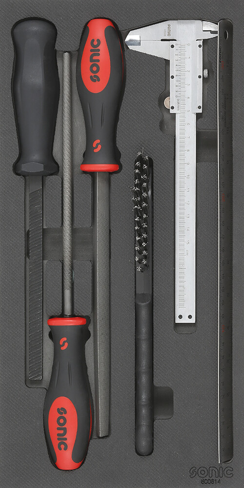 Įrankių komplektas į vežimėlius, 6vnt., SONIC EQUIPMENT (600614, SONIC)