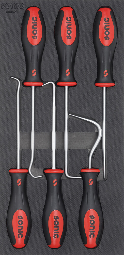 Tool set for trolleys, 6 pcs (600623, SONIC)