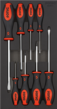 Tool Set for Tool Trolleys, 8 pcs, 600823, SONIC EQUIPMENT