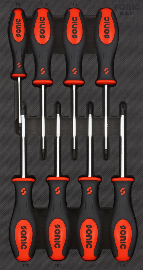 Screwdriver and TX set SFS-S 8-pcs. Sonic Equipment BV (600824, SONIC)