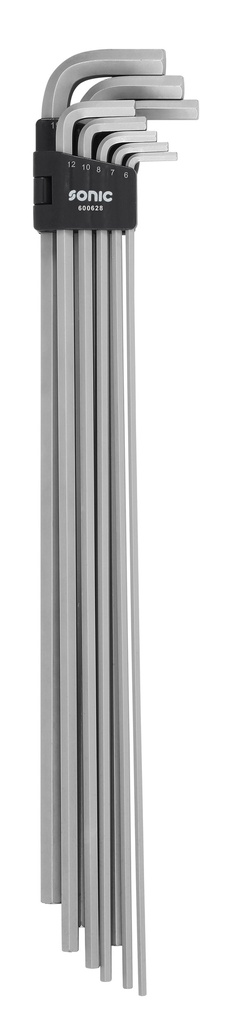 Hex key set, 8 pcs, 600 mm (600828, SONIC)