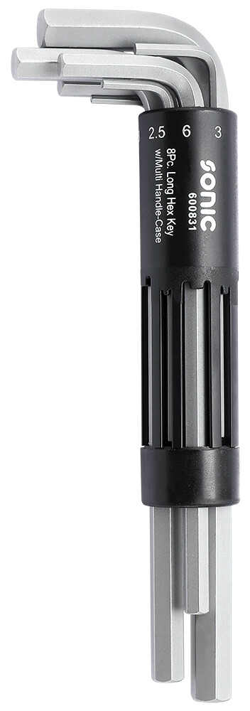 8 vnt. Ilgio šešiakampių raktų rinkinys (600831, SONIC)