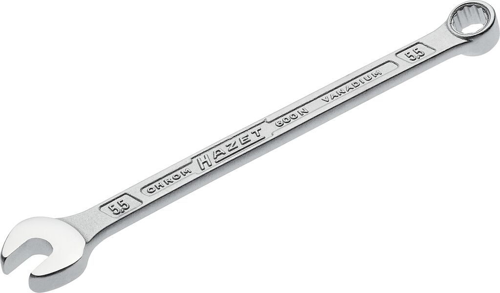 Combination wrench - Outside 12-point traction profile (600N-5.5, HAZET)