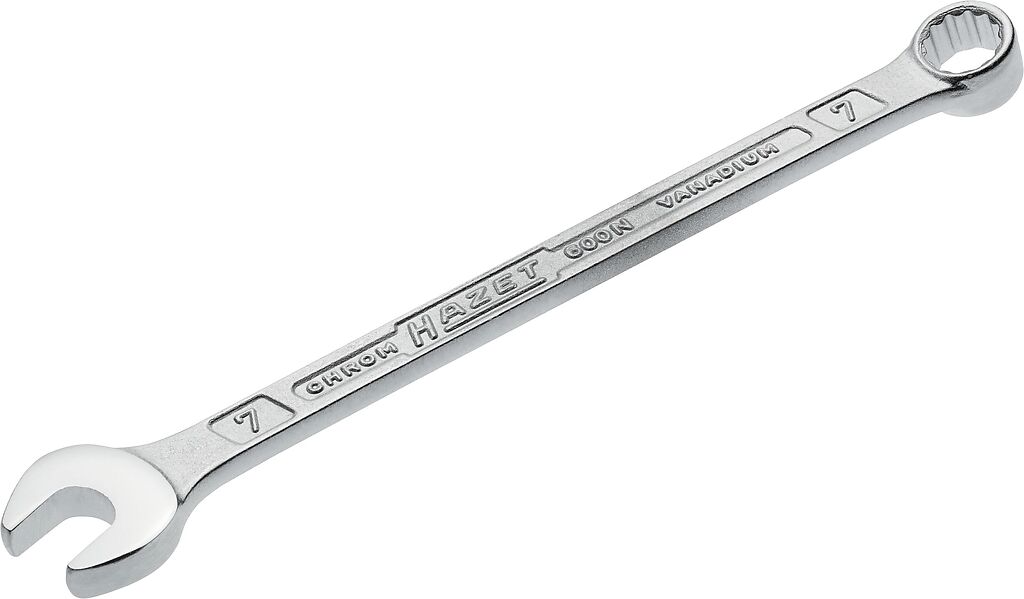 Raktas kombinuotas 7mm (600N-7, HAZET)