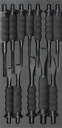 Tool trolley insert set, chisels and punches, 12 pcs (601227, SONIC)