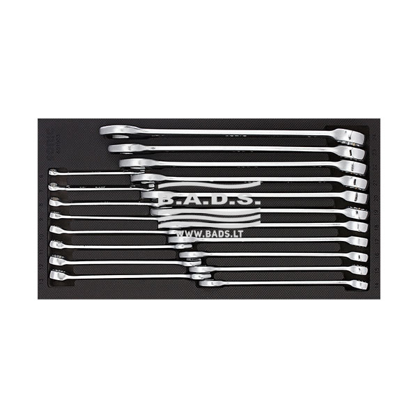 Įrankių komplektas į vežimėlius (19vnt), Sonic Equipment, 601903