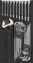 Įrankių komplektas į vežimėlius, 30 vnt., SONIC EQUIPMENT (603004, SONIC)