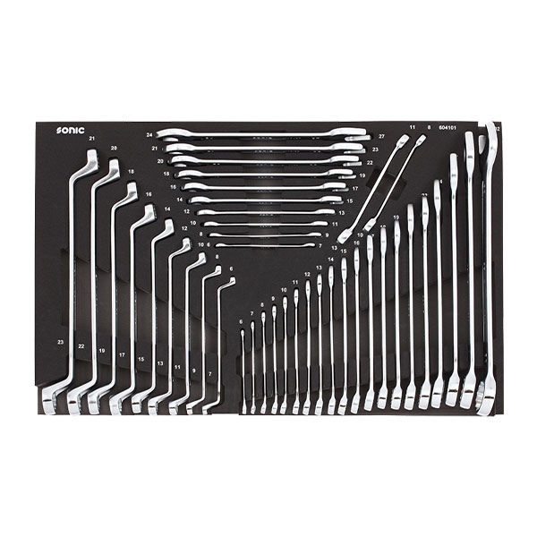Įrankių komplektas į vežimėlį (41vnt) Sonic Equipment (604101, SONIC)