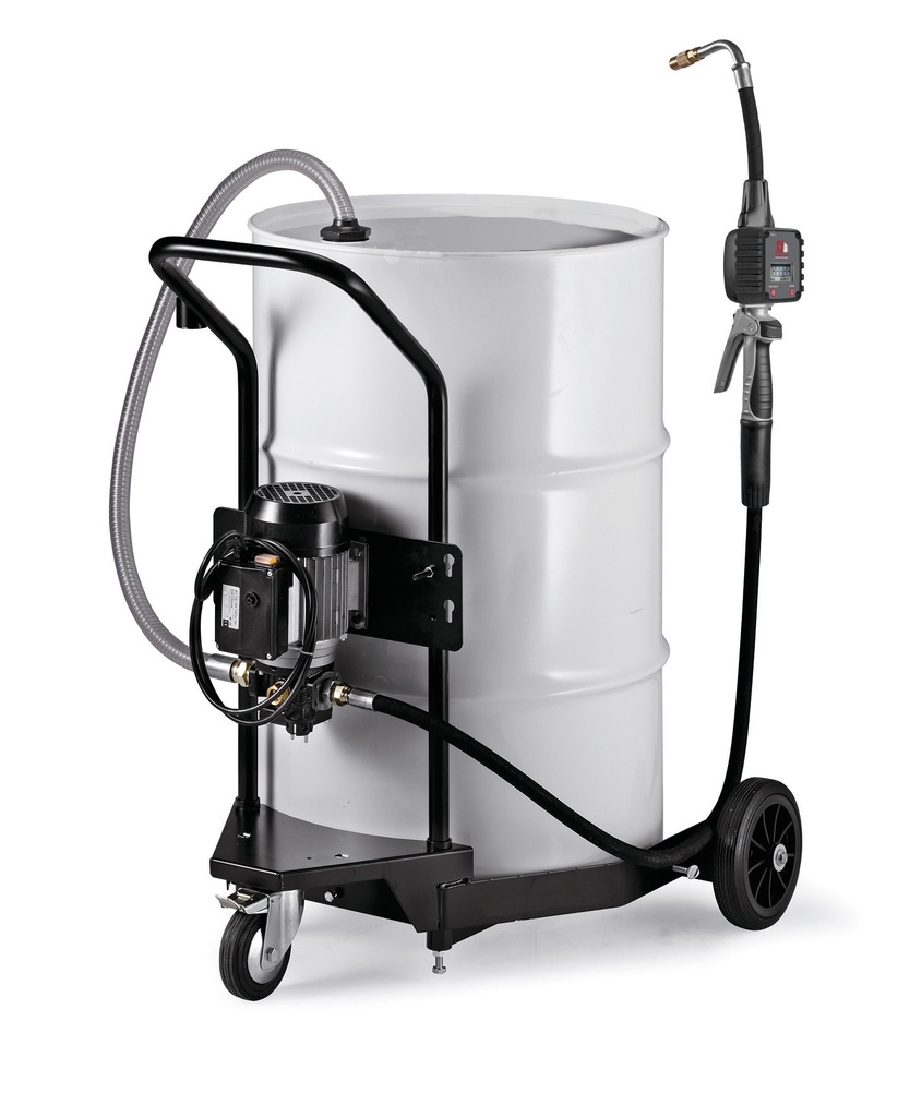 Mobile pump kit for drum 230V - 10 bar (62100, EUROLUBE)