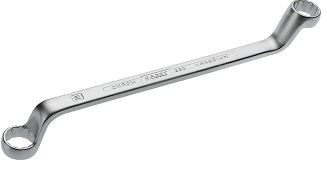 HAZET Double box-end wrench 630-16X17 - Outside 12-point traction profile