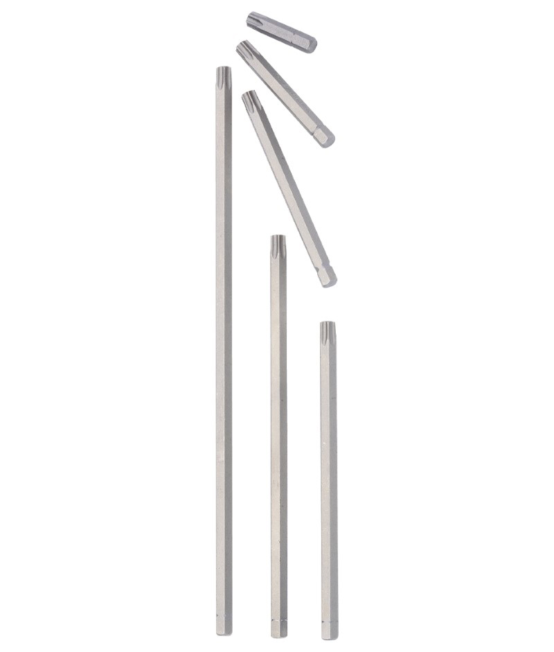 Antgalis žvaigždinis (TORX), kotas 5/16", L 56 mm, T45 (6345, GENIUS)