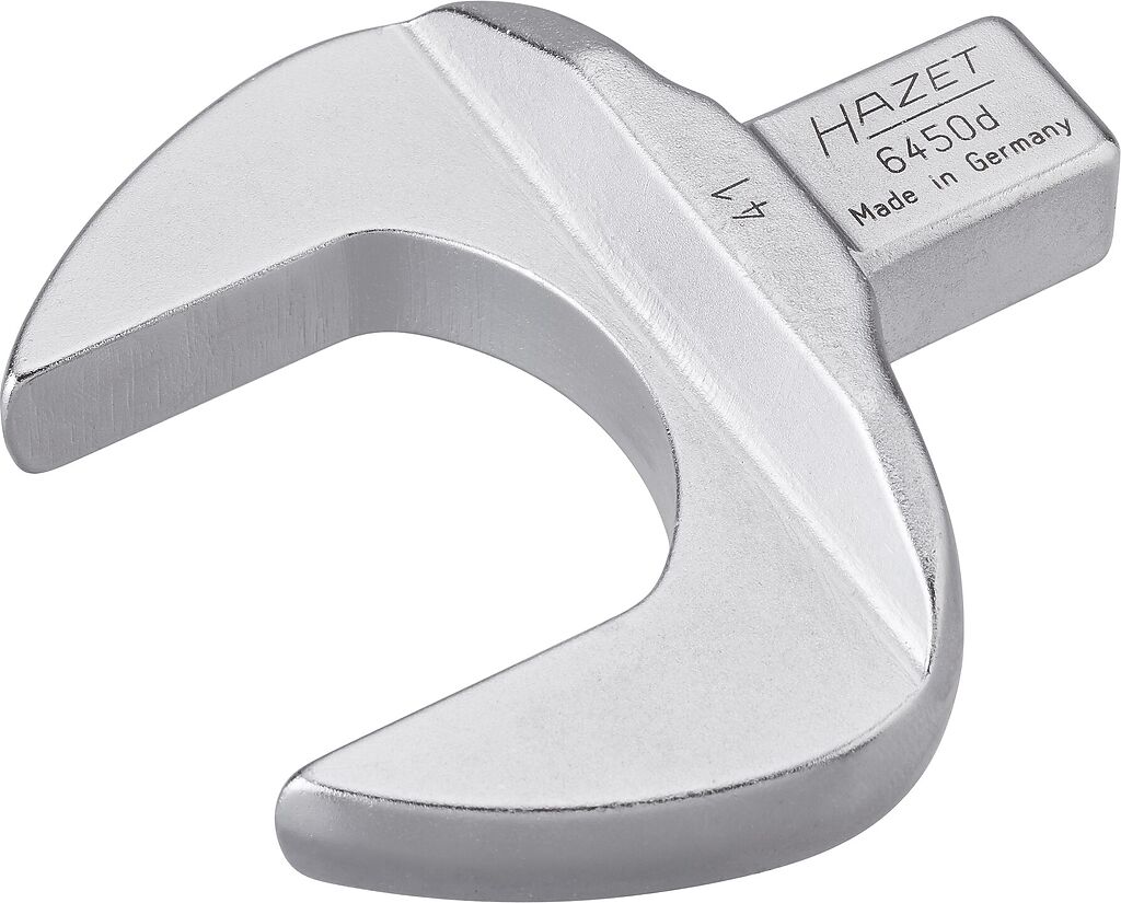 Insert open-end wrench - 14 x 18 mm insert square, solid (6450D-41, HAZET)