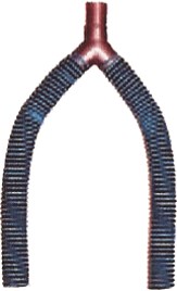 Hose Exhaust 2X2,5M Ø100mm+150°C (68221, EUROLUBE)