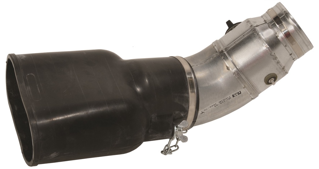 Exhaust Nozzle Rubber 100 mm (68317, EUROLUBE)