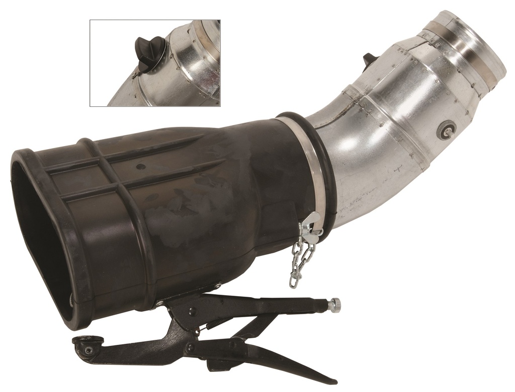 Exhaust Nozzle Rubber 150 mm (68329, EUROLUBE)