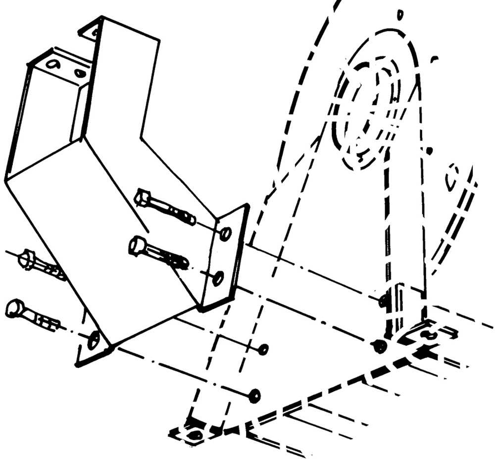Fan Mounting kit (68410, EUROLUBE)