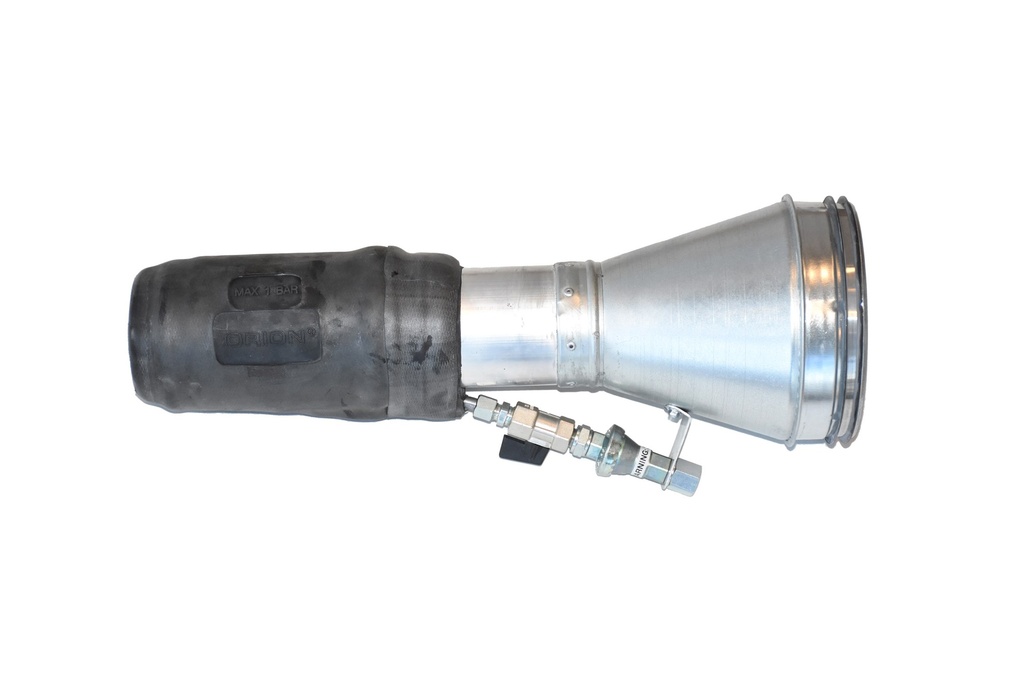 Exhaust Nozzle Ø 150 (6”) air regulated (68556, EUROLUBE)