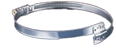 Hose Clamp Ø 100 mm 650°C Hose (68591, EUROLUBE)