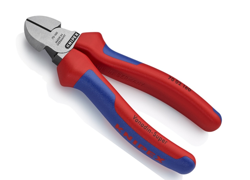 Replės šoninio kirpimo 125mm (70 01 125, KNIPEX)