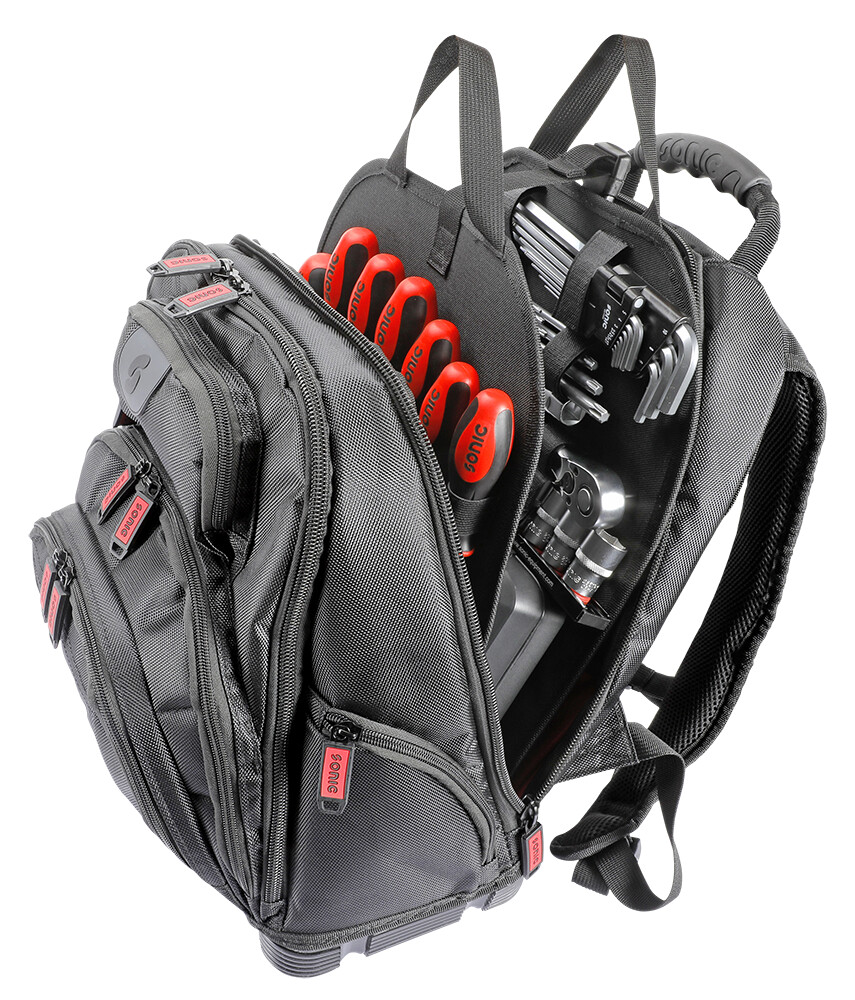 Tool backpack with tools (84 pcs) (708401, SONIC)