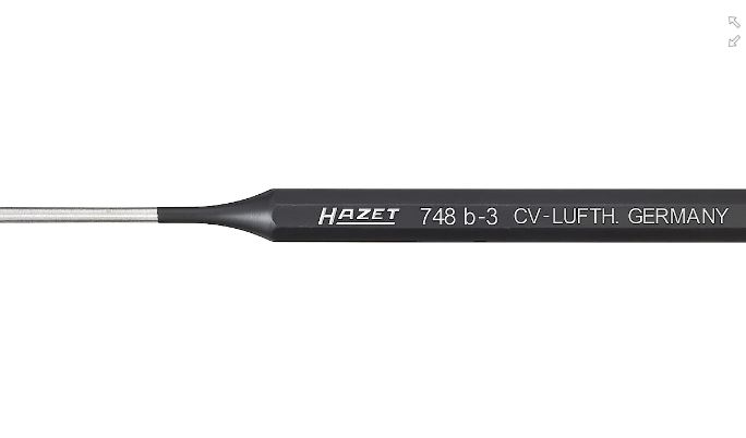 Išmušėjas 3mm 748B-3, Hazet, 748B-3