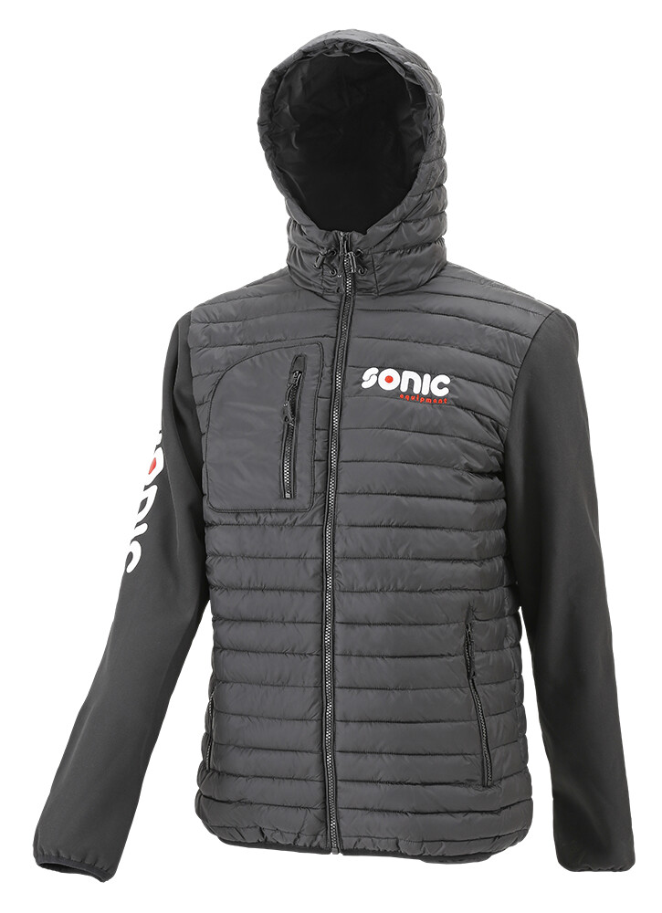 Striukė su gobtuvu, juoda, XXL (75209XXL, SONIC)