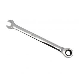Ratcheting combination wrench (open end / ratchet ring) 14.0mm (768514, GENIUS)