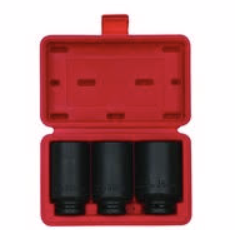 Smūginių galvučių 1/2 ilgų 12-kampių kompl. (3vnt) 