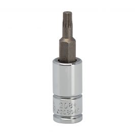 12-point (XZN) triple-square bit, 5/16" shank, 30 mm, M8 (8108, GENIUS)