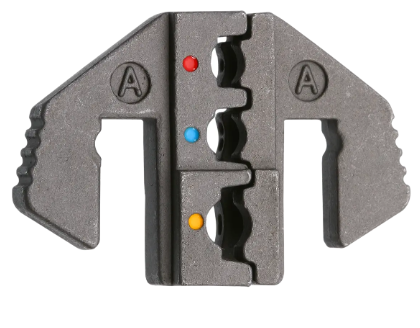 Žiotys izoliuotų gnybtų gofravimo žiotys A 