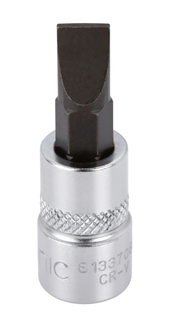 Socket 1/4" with flat/slotted bit 6.5mm (81337065, SONIC)