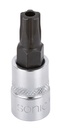 Antgalis su 1/4 galvute Torx 5-kampis su centrine skyle 37mm ilgio T-30 (8153730, SONIC)