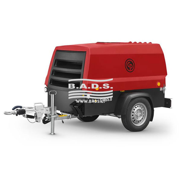 Mobilus sraigtinis kompresorius priekaba CPS 5.0 Chicago Pneumatics