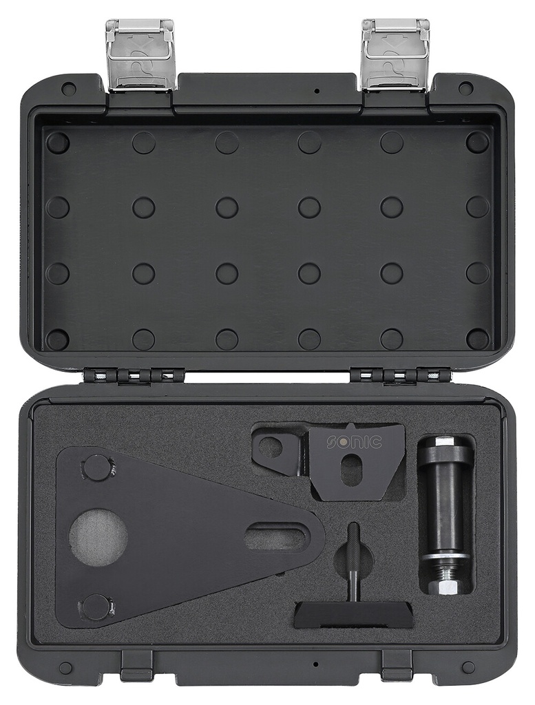 Flywheel / front pulley locking tool set – Renault / Nissan (829130, SONIC)