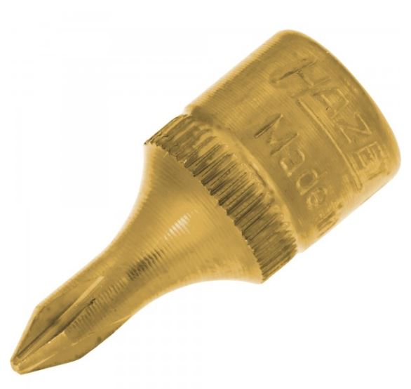 HAZET Screwdriver socket 8506-PH2 - 1/4 inch (6.3 mm) square, hollow
