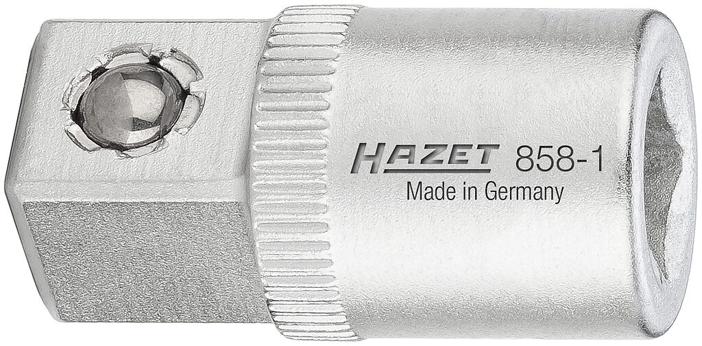 Amplifier - 1/4 inch (6.3 mm) square, hollow (858-1, HAZET)