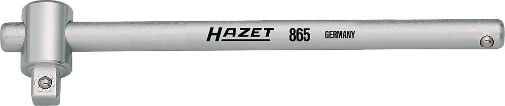 Sliding T-handle - 1/4 inch (6.3 mm) square, solid (865, HAZET)