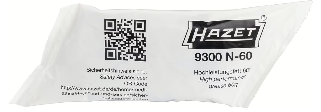 Alyva pneumatinių įrankių plaktuko mechanizmo tepumui 60ml (9300N-60, HAZET)