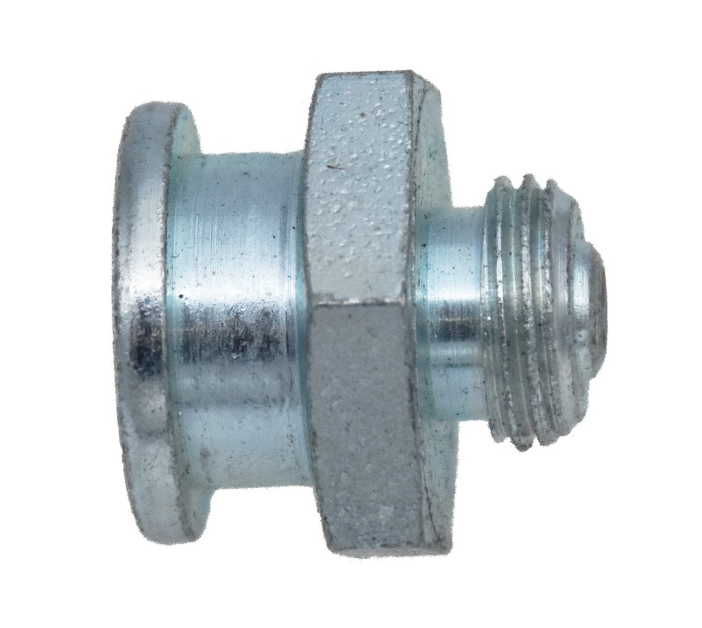Button head fitting short 1/8” NPTF Ø16 mm (A-1184, EUROLUBE)