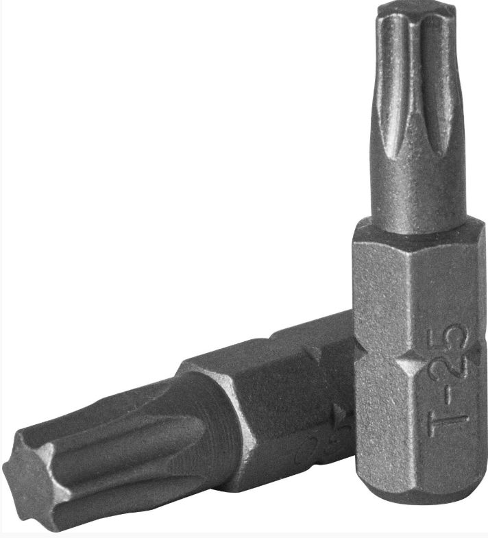 10 MM HEX SHANK STAR INSERT BIT, SIZE: T45 X 30 MM (D130T45, JONNESWAY)