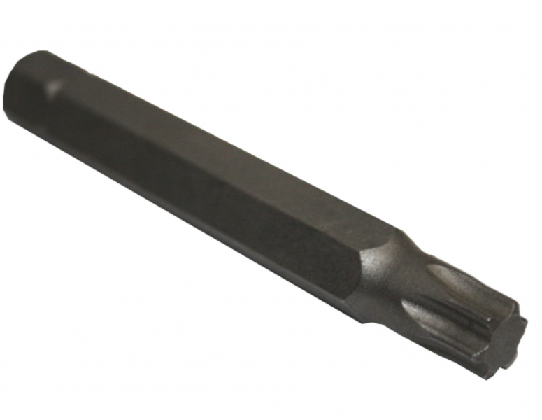10 MM HEX SHANK STAR INSERT BIT, SIZE: T55 X 75 MM (D175T55, PRIDE)