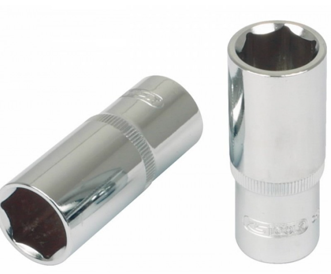 Long socket 1/4" 10 mm, 12-point (FS11410, THORVIK)