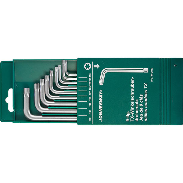 Lenktų TORX komplektas