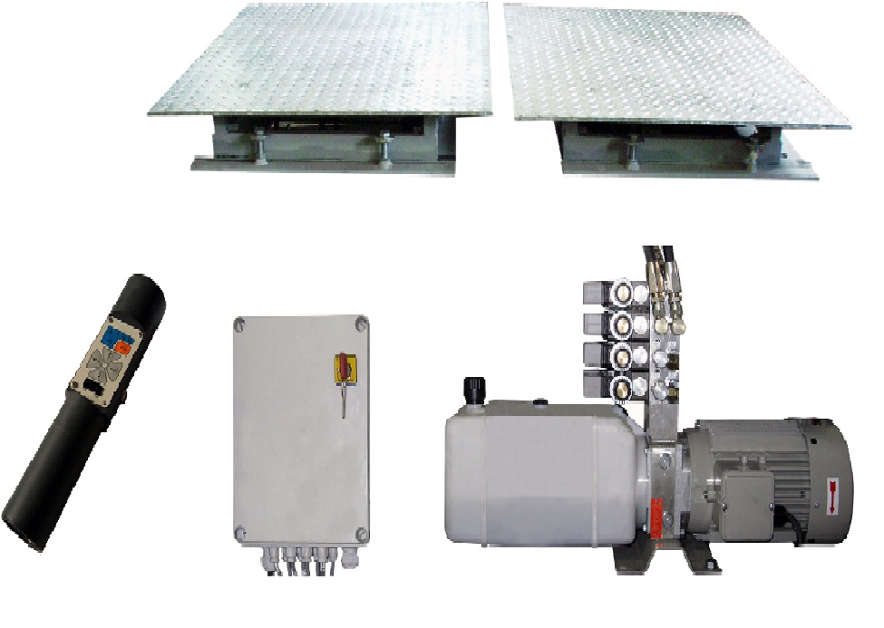 Suspension clearance test stand (JPD4620)